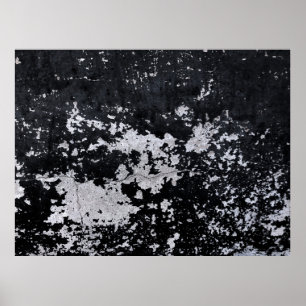 Affiche Peinture noire à chiquer
