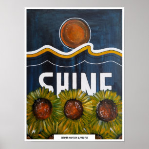 Affiche Peinture Nuits d'été par Alfred Fox