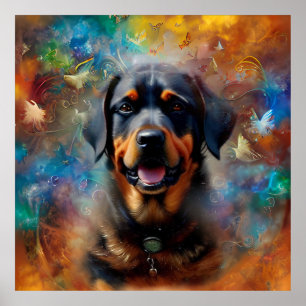 Affiche Peinture Papillon Pour Votre Propre Image Personna