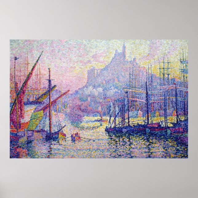 Affiche Peinture Paul Signac (Devant)