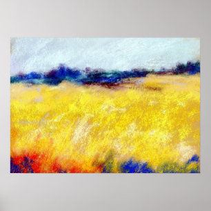 Affiche Peinture Paysage impressionniste