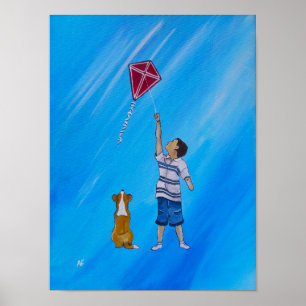 Affiche Peinture plus légère que l'air par Alfred Fox