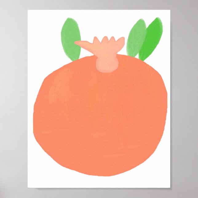 Affiche peinture poménagrate (Devant)