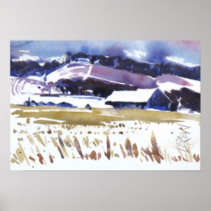 Affiche Peinture Quick Freeze / Artiste Larry Lerew