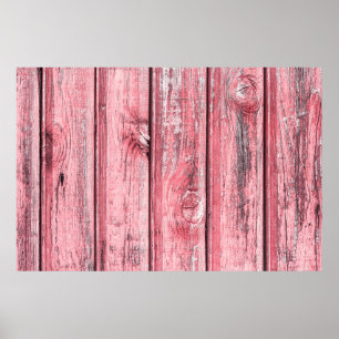 Affiche Peinture rouge en bois de bureau texture. vieux, d