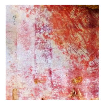 Peinture rouge et blanche Abstraite Grungy