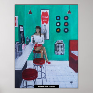 Affiche Peinture Runaround Sue par Alfred Fox