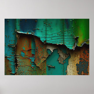 Affiche Peinture, Rustique, Antique,