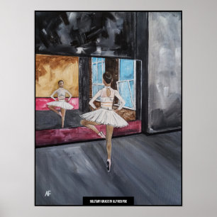Affiche Peinture Solitary Grace par Alfred Fox