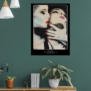 Affiche Peinture sur une