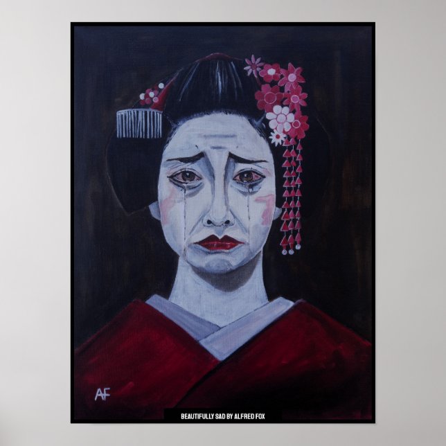 Affiche Peinture tristement belle d'Alfred Fox (Devant)
