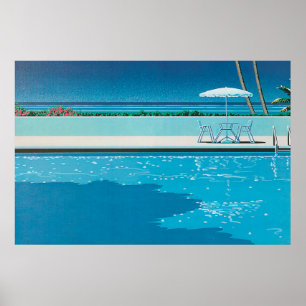 Affiche peintures d'art hiroshi nagai