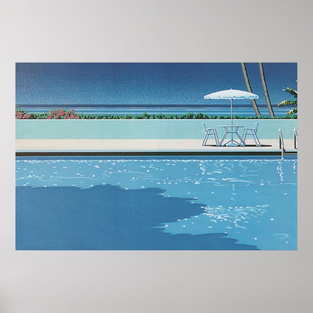 Affiche peintures d'art hiroshi nagai (Devant)