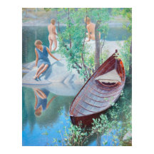 Pekka Halonen Didylle d'été 1931 Finlande