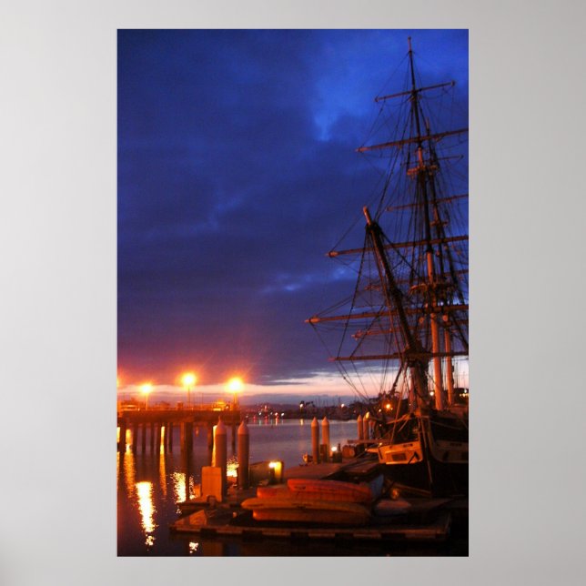 Affiche Pèlerin à l'aube Dana point photo (Devant)