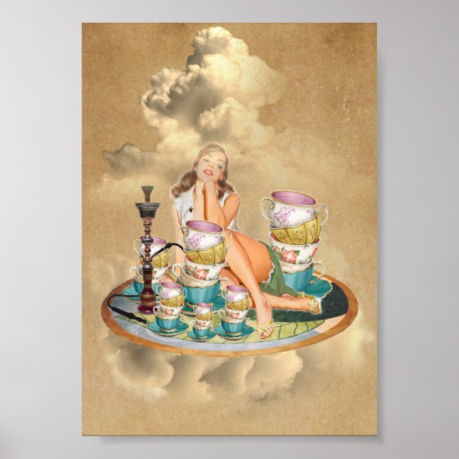 Affiche "Pélévation de la chenille intérieure" (Devant)