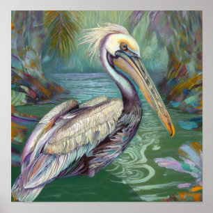 AFFICHE PELICAN ART-01