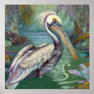 AFFICHE PELICAN ART-01
