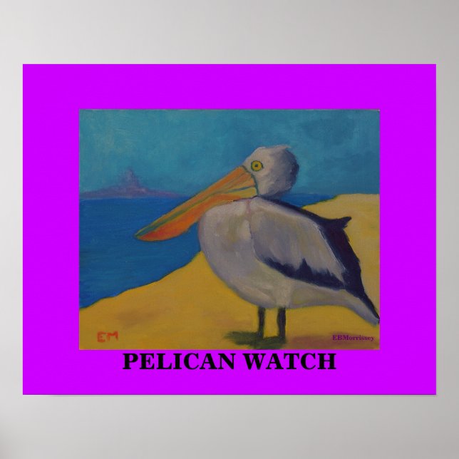 AFFICHE PELICAN WATT - IMPRIMER (Devant)