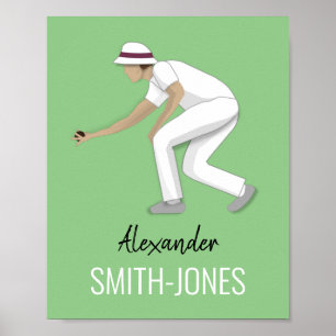 Affiche Pelouse Bowls