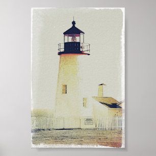 Affiche Pemaquid point Lighthouse Maine