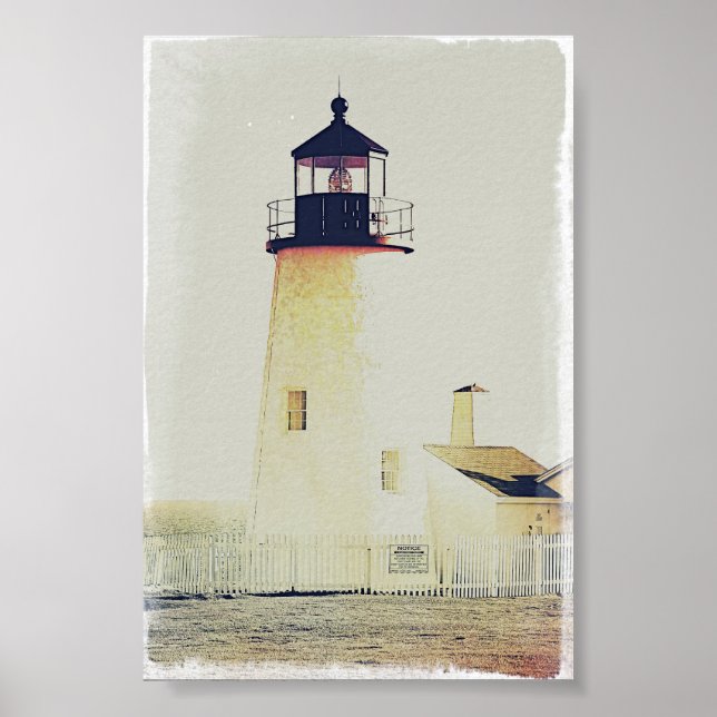 Affiche Pemaquid point Lighthouse Maine (Devant)