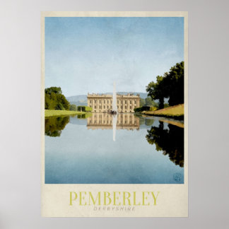 Affiche Pemberley Travel