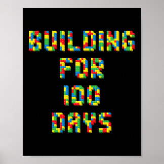 Affiche Pendant 100 Jours Joyeux 100E Jour D'Enfants Scola