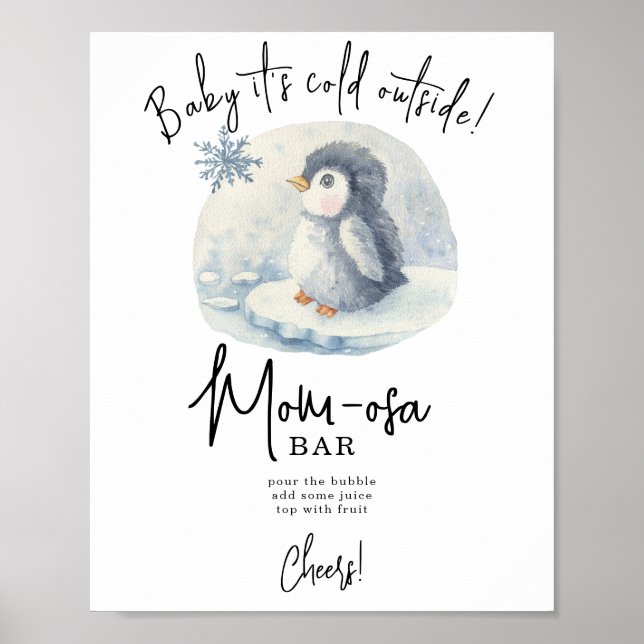 Affiche Penguin - barres mom-osa (Devant)