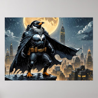 AFFICHE PENGUIN-PROTECTEUR DE LA NUIT 3