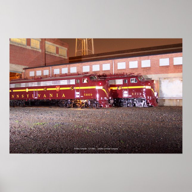 Affiche Pennsylvania Railroad (JTFS)Night Photo Shoot (Devant)