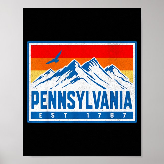 Affiche Pennsylvanie  (Devant)