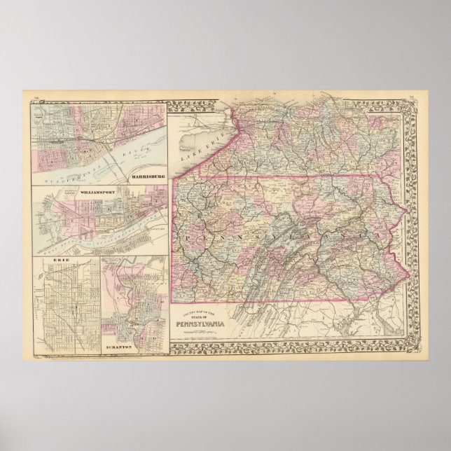 Affiche Pennsylvanie 5 (Devant)