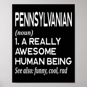 Affiche Pennsylvanien Pennsylvanie Pa Philly Philadelphie