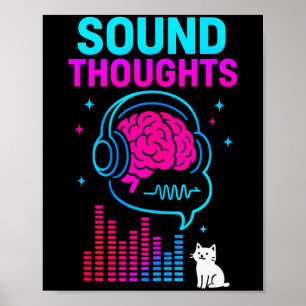 Affiche Pensées Saines Philosophie Stoïcienne Slogan Minim