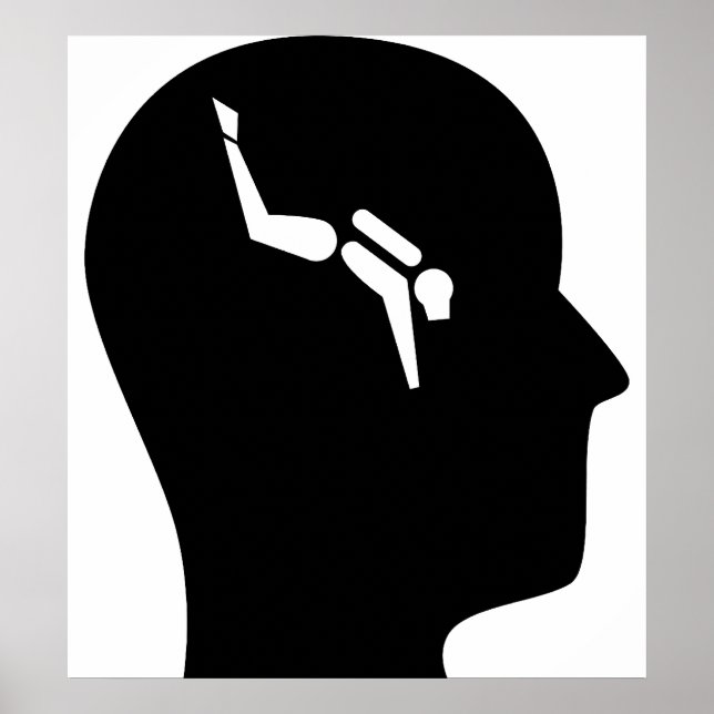 Affiche Penser À La Plongée Sous-Marine (Devant)