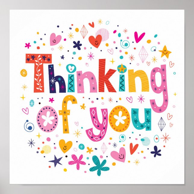 Affiche Penser À Vous (Devant)