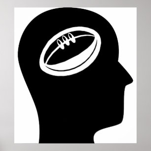 Affiche Penser au rugby