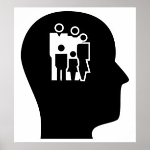 Affiche Penser au travail social