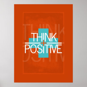 Affiche Penser positif