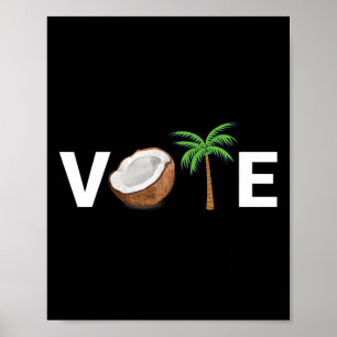 Affiche Pensez Que Vous Êtes Tombé D'Un Cocotier Harris 2