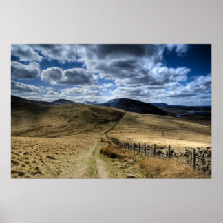 Affiche Pentland Hills, Édimbourg