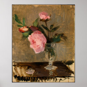 Affiche Peonies Berthe Morisot Art