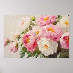 Affiche Peony Elegant Frame TV Art