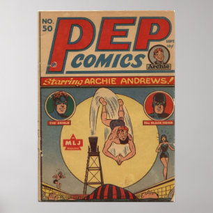 Affiche Pep Comics 50 1944