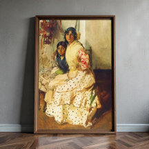 Pepilla et sa fille Joaquín Sorolla