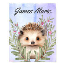 Pépinière pour bébés personnalisable toile étirée