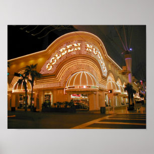 Affiche Pépite d'or Las Vegas