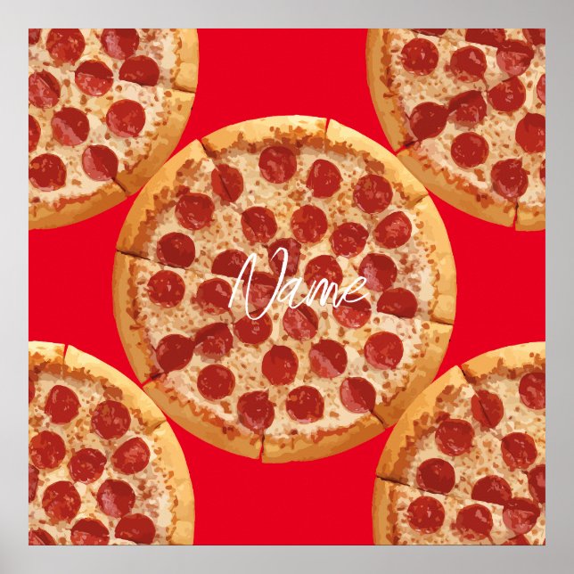 Affiche Pepperoni Pizza Thunder_Cove (Devant)