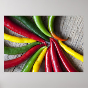 Affiche Peppers chili